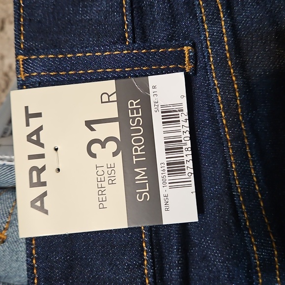 NWT Ariat Lennon Wide Leg Trouser Jeans - Picture 14 of 15